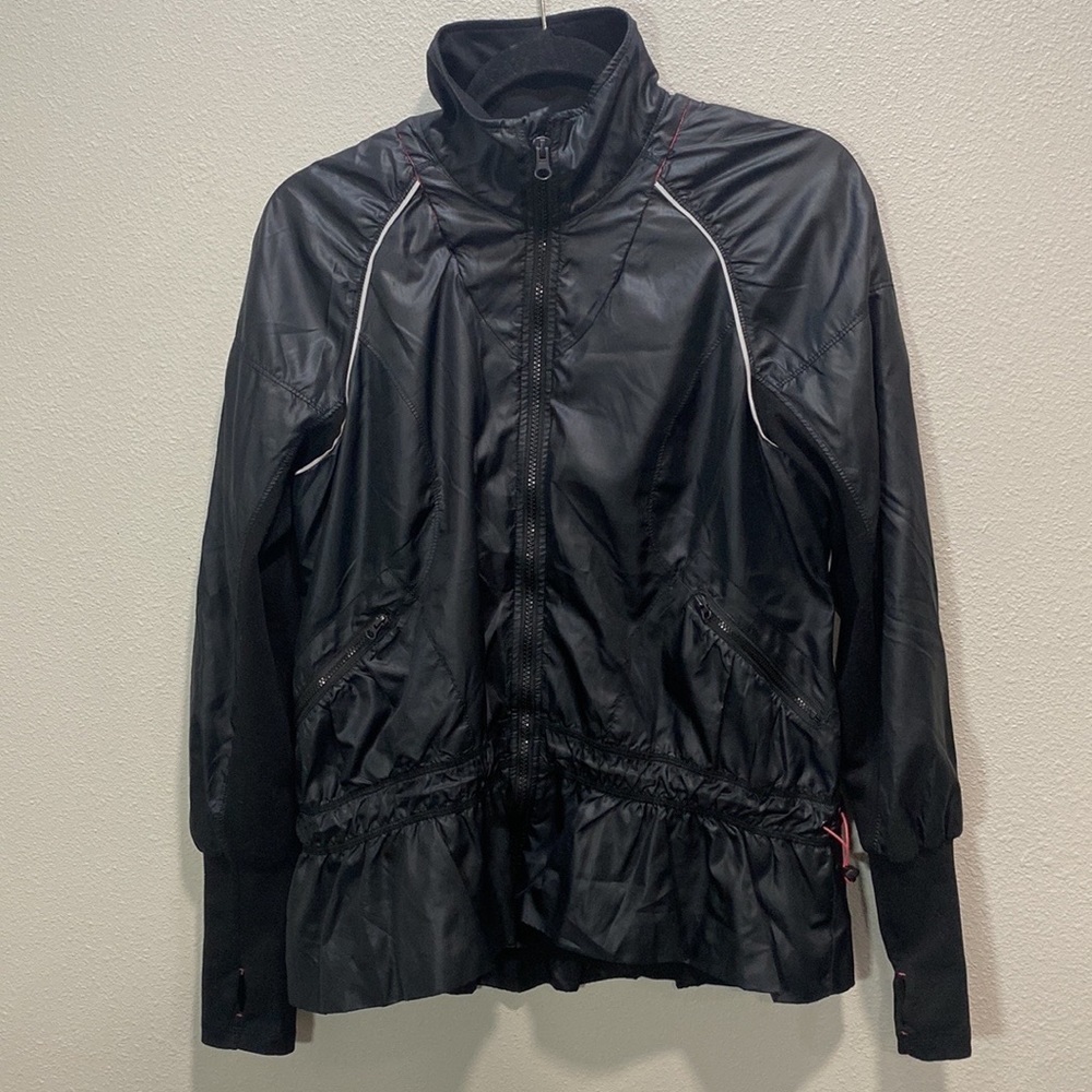 5 for $25 Zella spring showers active jacket zip up black pink